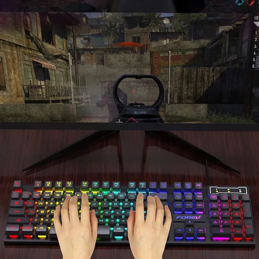 kebidumei forev LED keyboard
