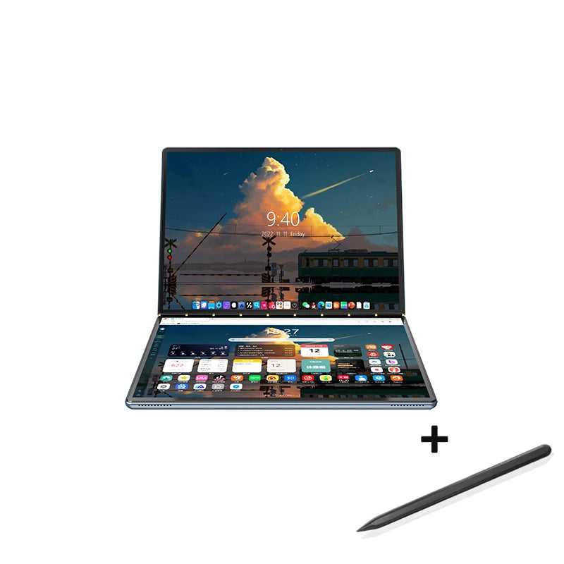 SJMNPC Dual Screen Laptop Touch Screen Windows 11