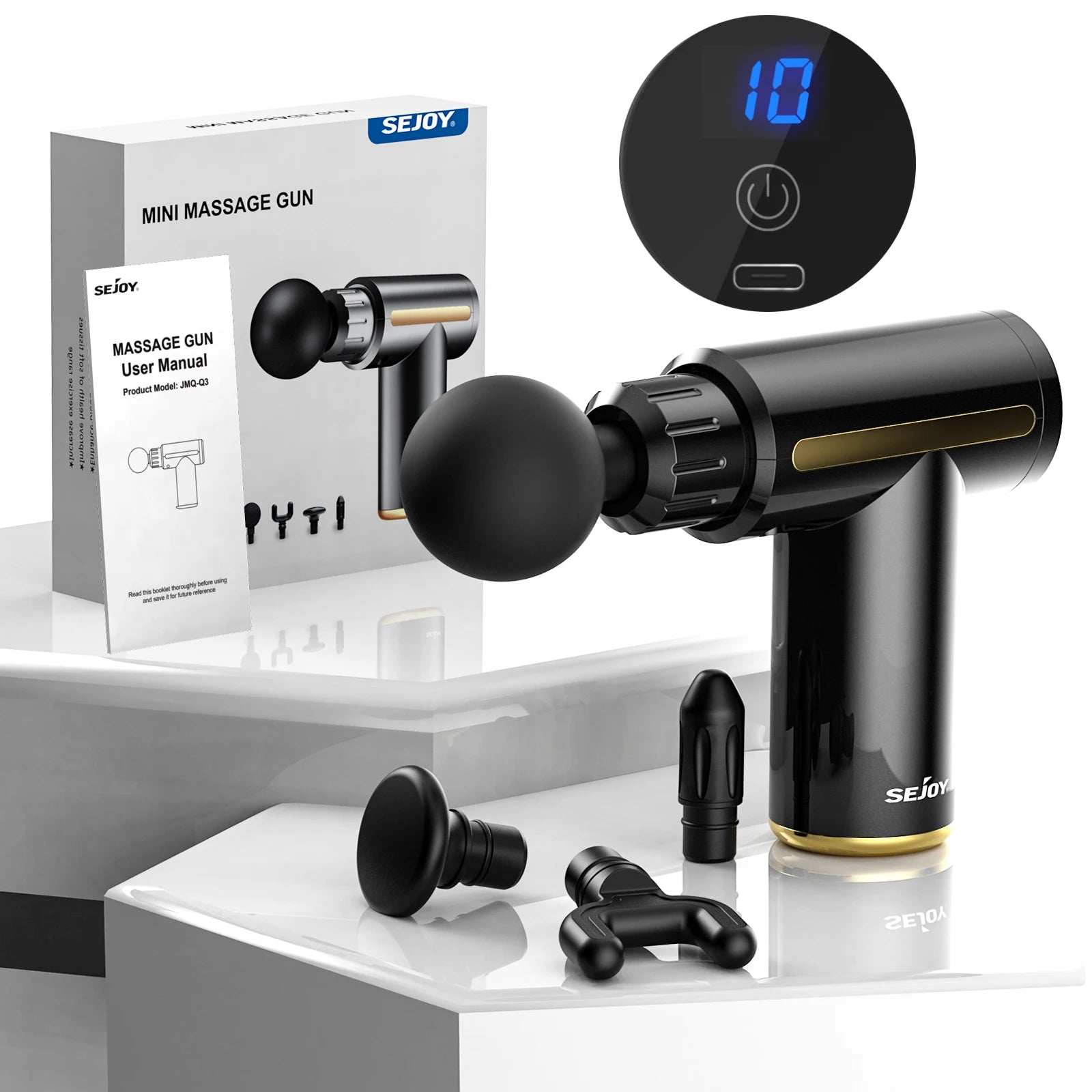 Sejoy Portable Fascia Gun Tissue