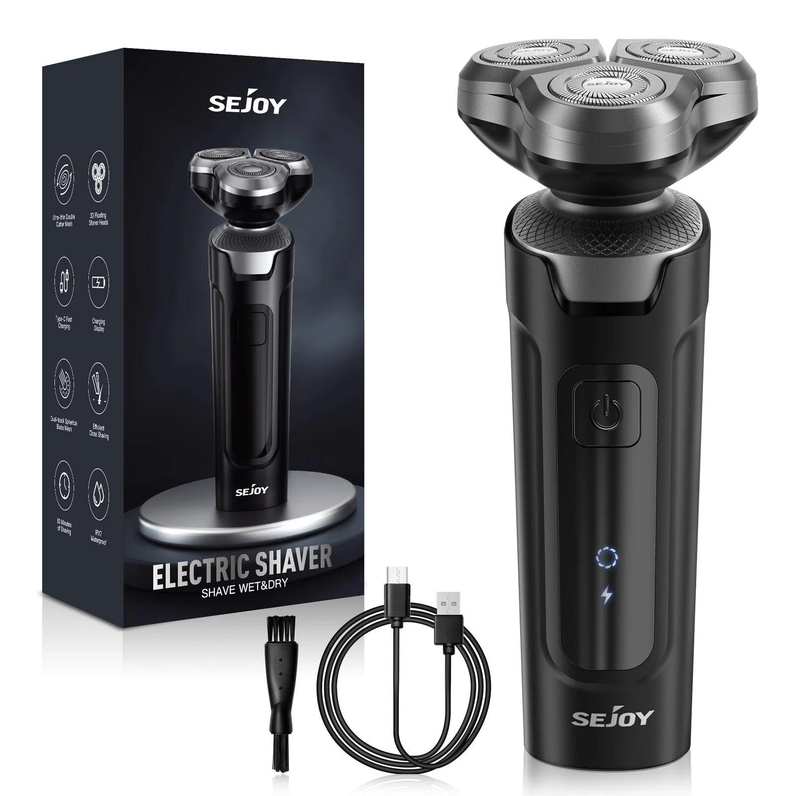 SEJOY 3 In 1 Multifunction Mens shaver