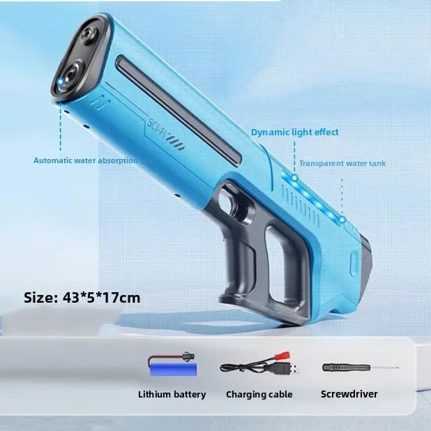pulse, automated water gun