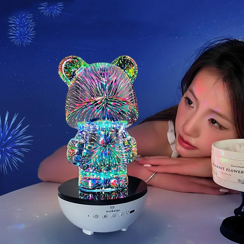 MO&STAR Colourful Bluetooth Speaker Teddy Bear