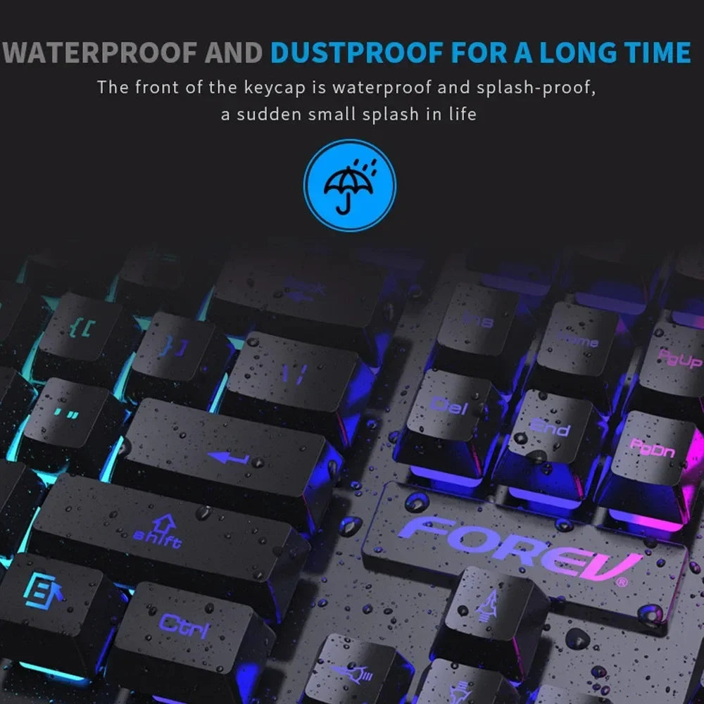 kebidumei forev LED keyboard