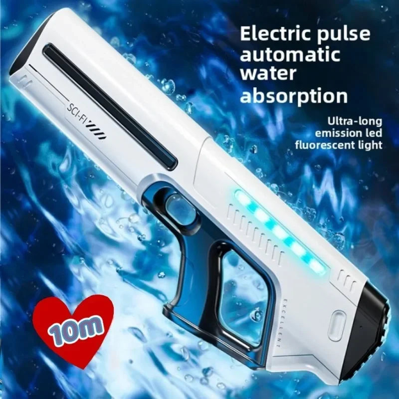 pulse, automated water gun