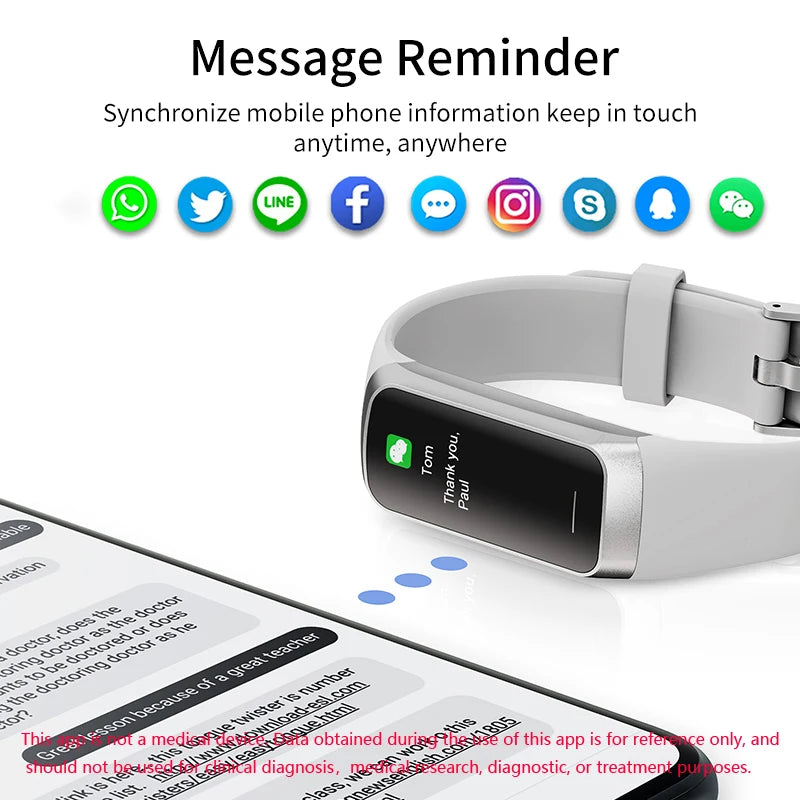 LIGE 1.1" Smartwatch
