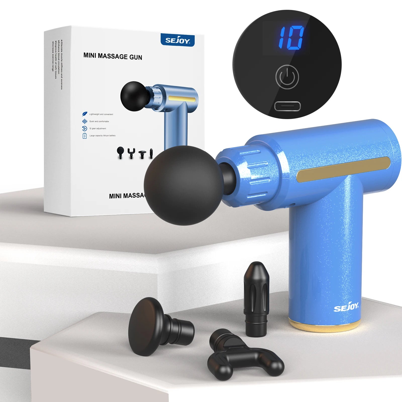 Sejoy Portable Fascia Gun Tissue
