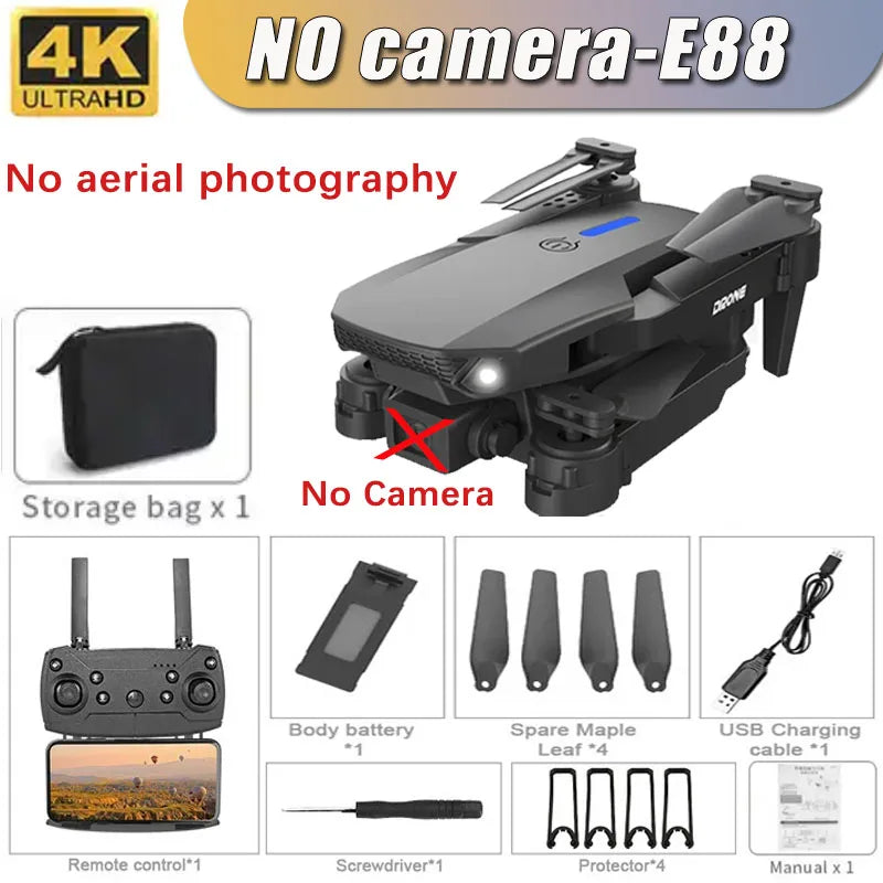 Drone PNA E88 4K Wide-Angle HD 1080P