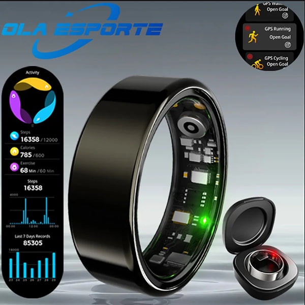 smart ring Monitor HeartRate Blood Oxygen