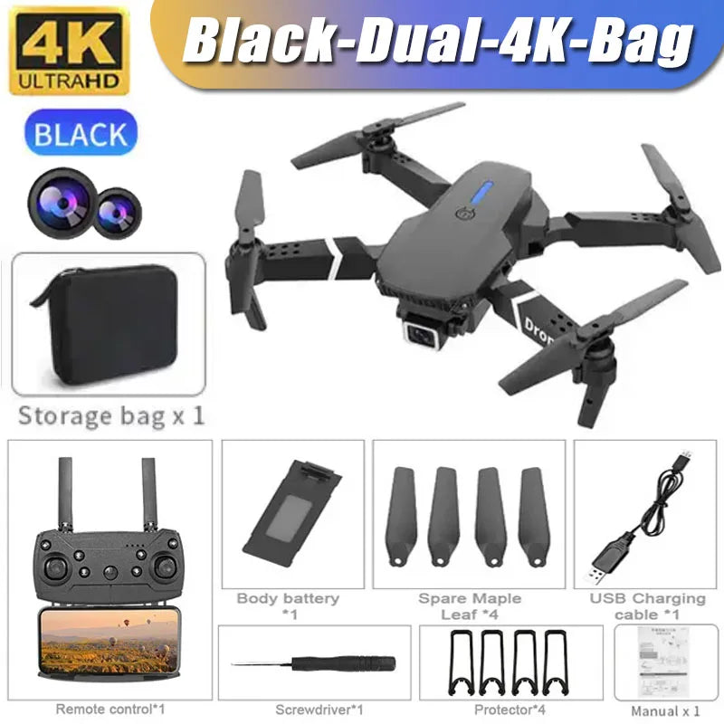 Drone PNA E88 4K Wide-Angle HD 1080P