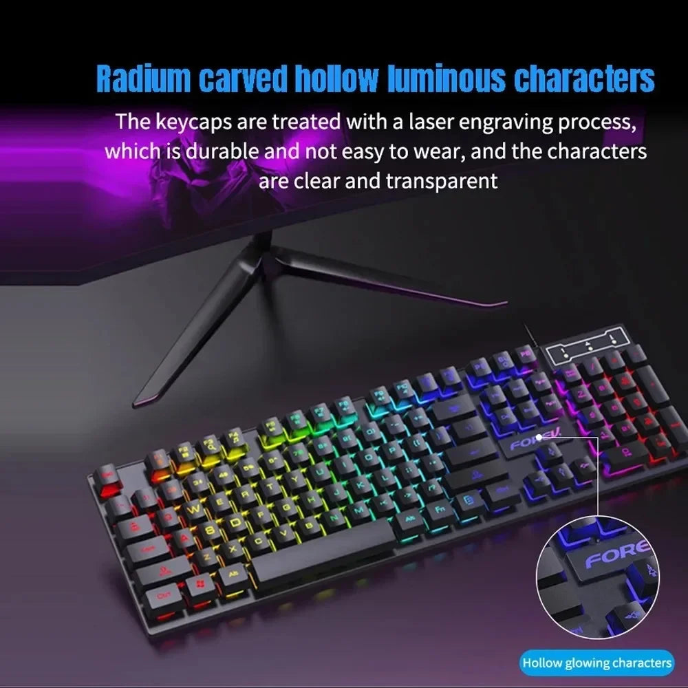 kebidumei forev LED keyboard