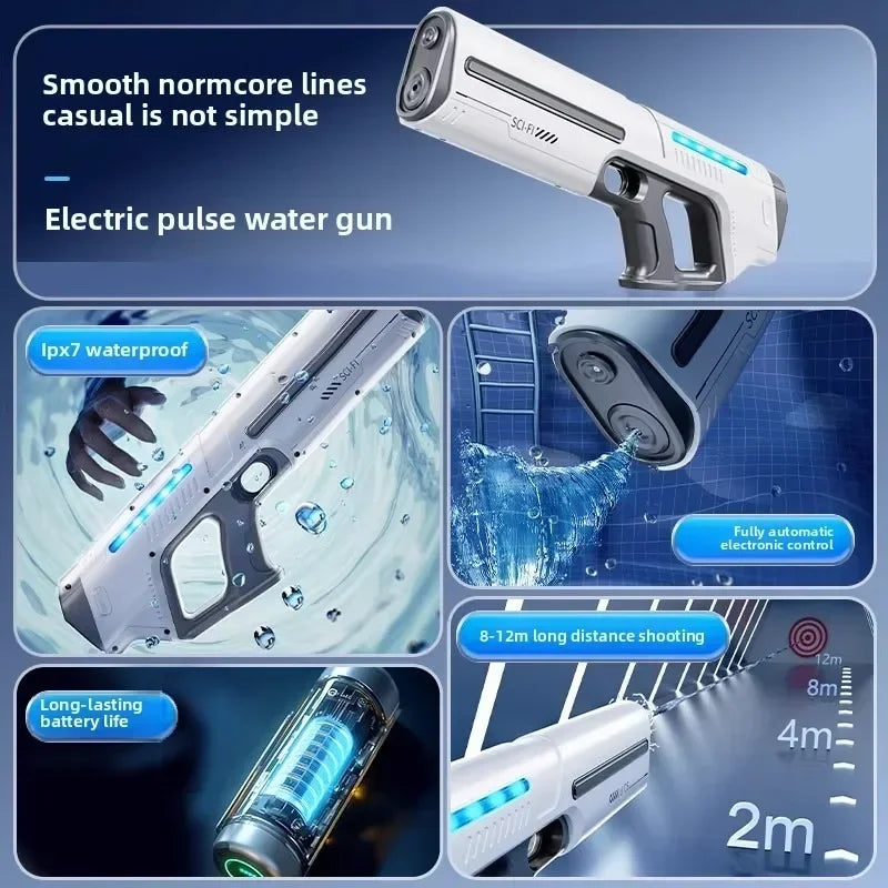 pulse, automated water gun