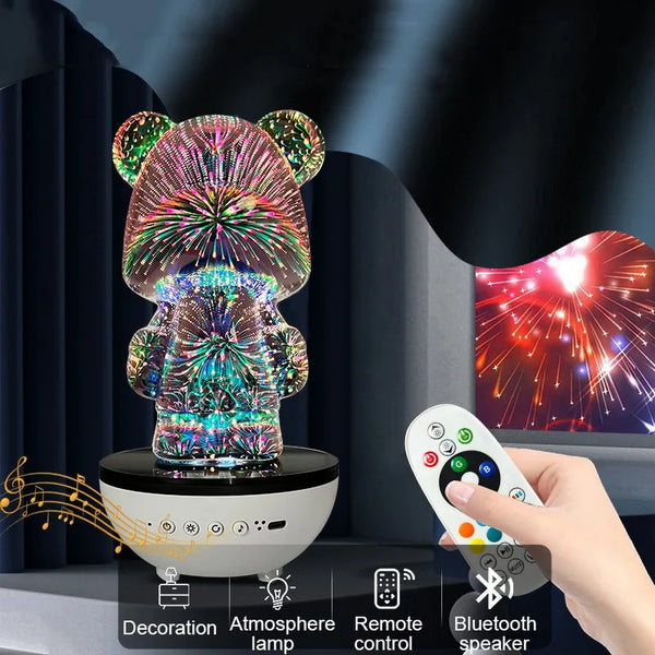MO&STAR Colourful Bluetooth Speaker Teddy Bear