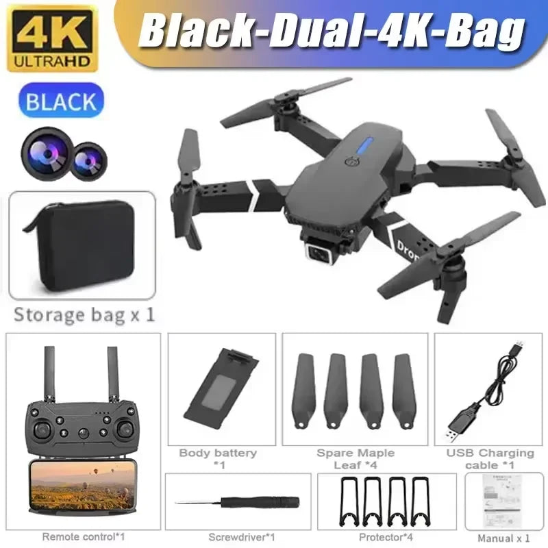 Drone PNA E88 4K Wide-Angle HD 1080P