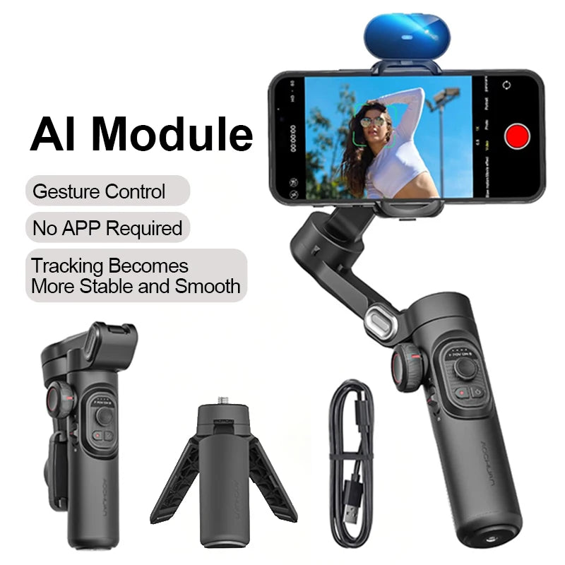 AOCHUAN 3-Axis Handheld Gimbal Stabilizer smart XE
