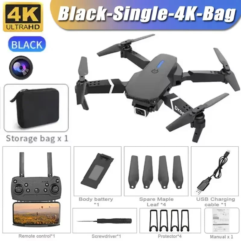 Drone PNA E88 4K Wide-Angle HD 1080P