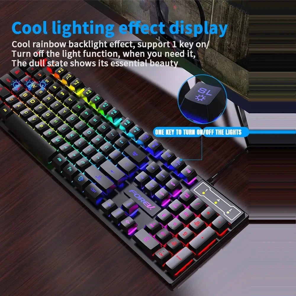 kebidumei forev LED keyboard