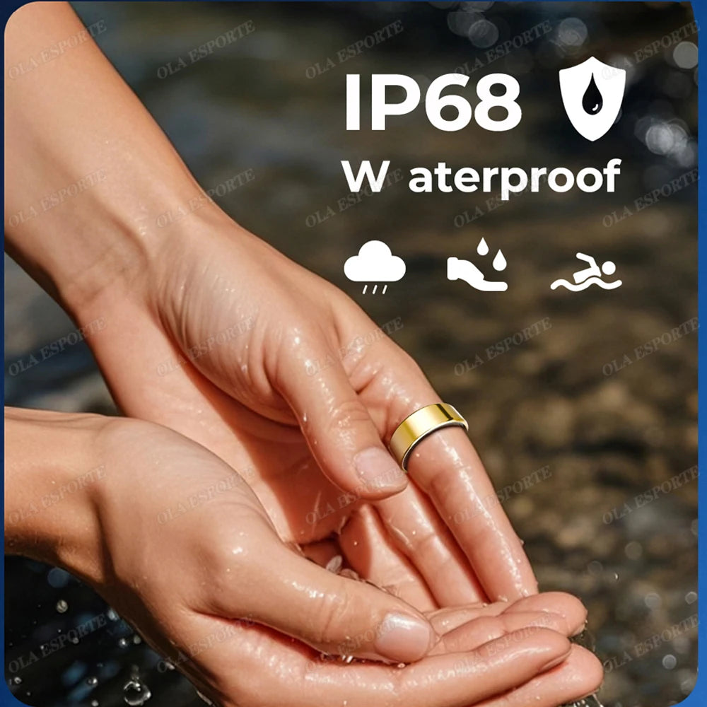 smart ring Monitor HeartRate Blood Oxygen