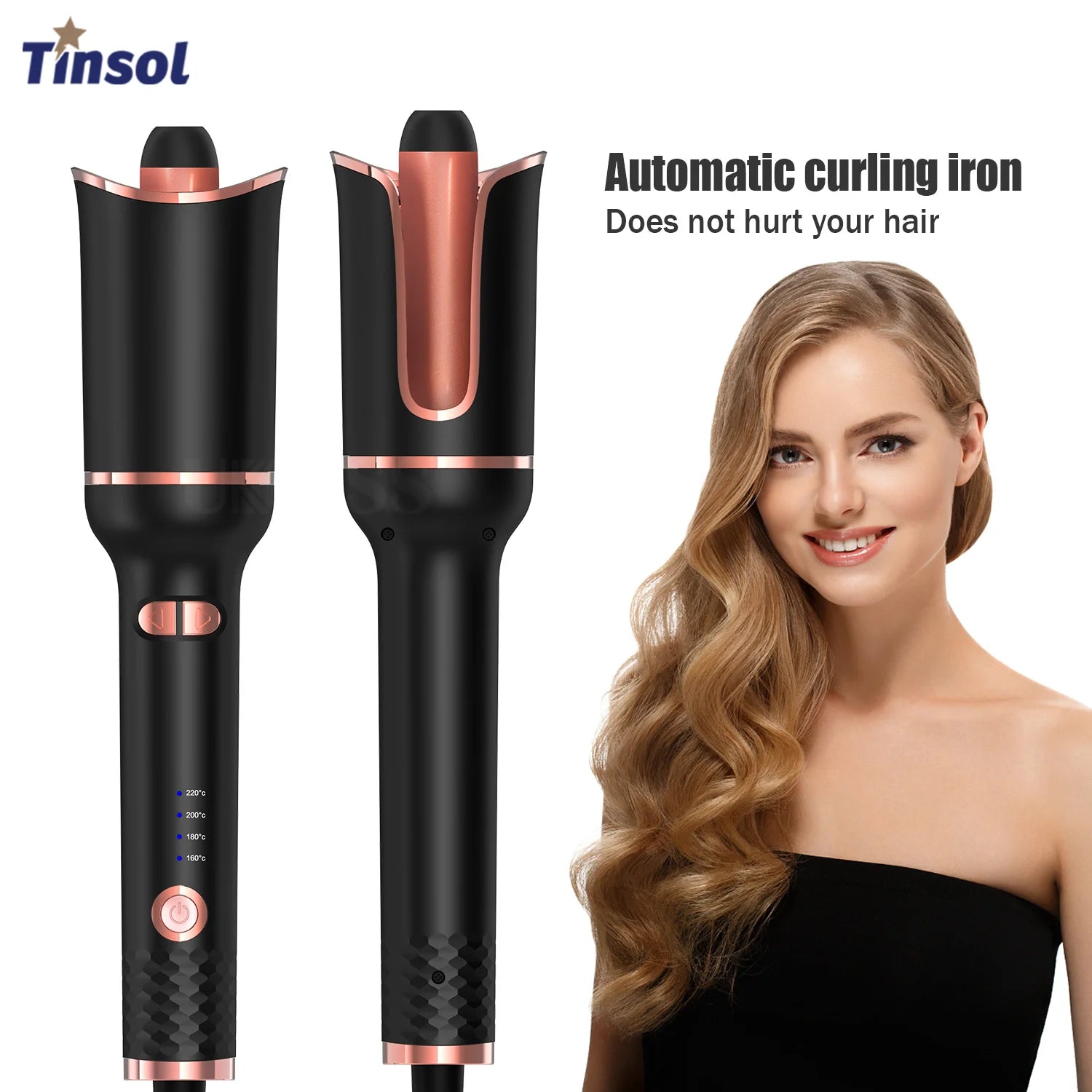 TINSOL Professional curling iron