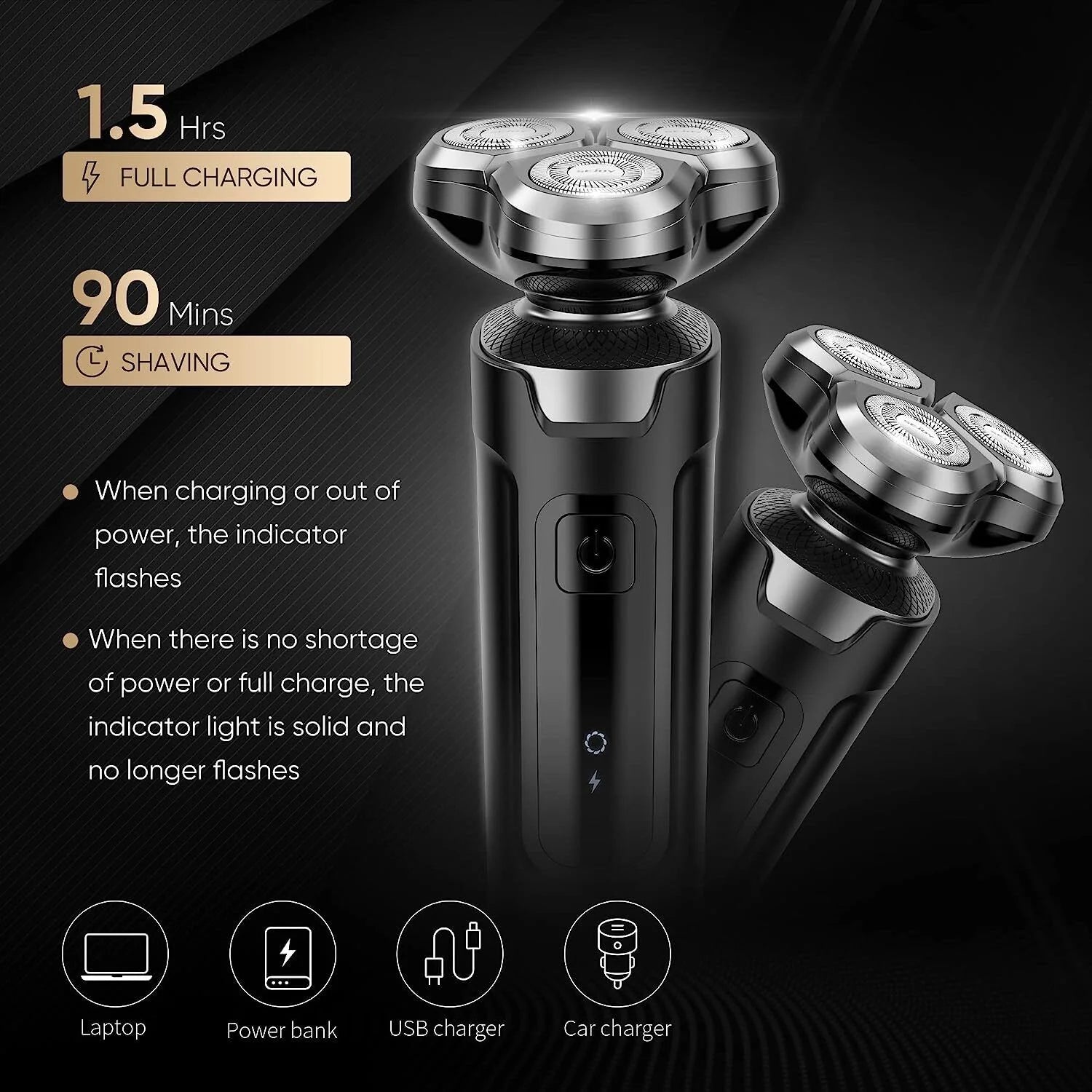 SEJOY 3 In 1 Multifunction Mens shaver