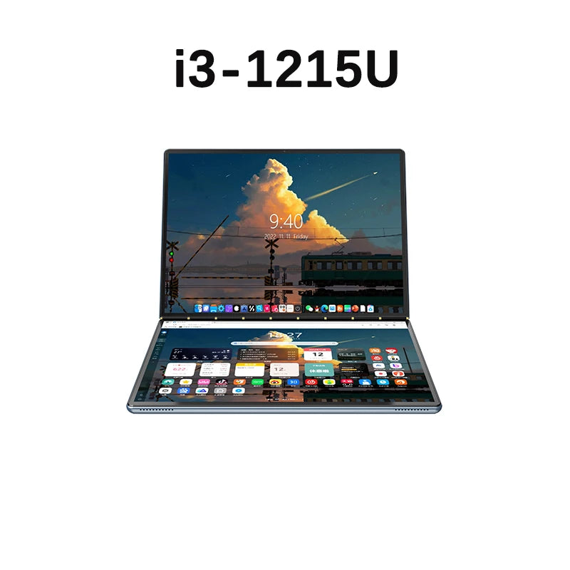 SJMNPC Dual Screen Laptop Touch Screen Windows 11