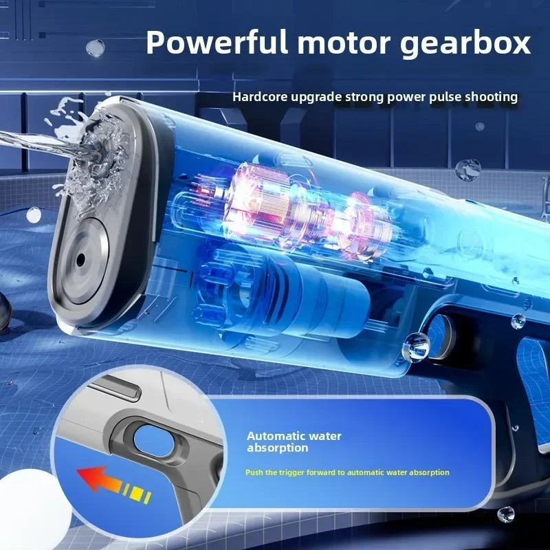 pulse, automated water gun