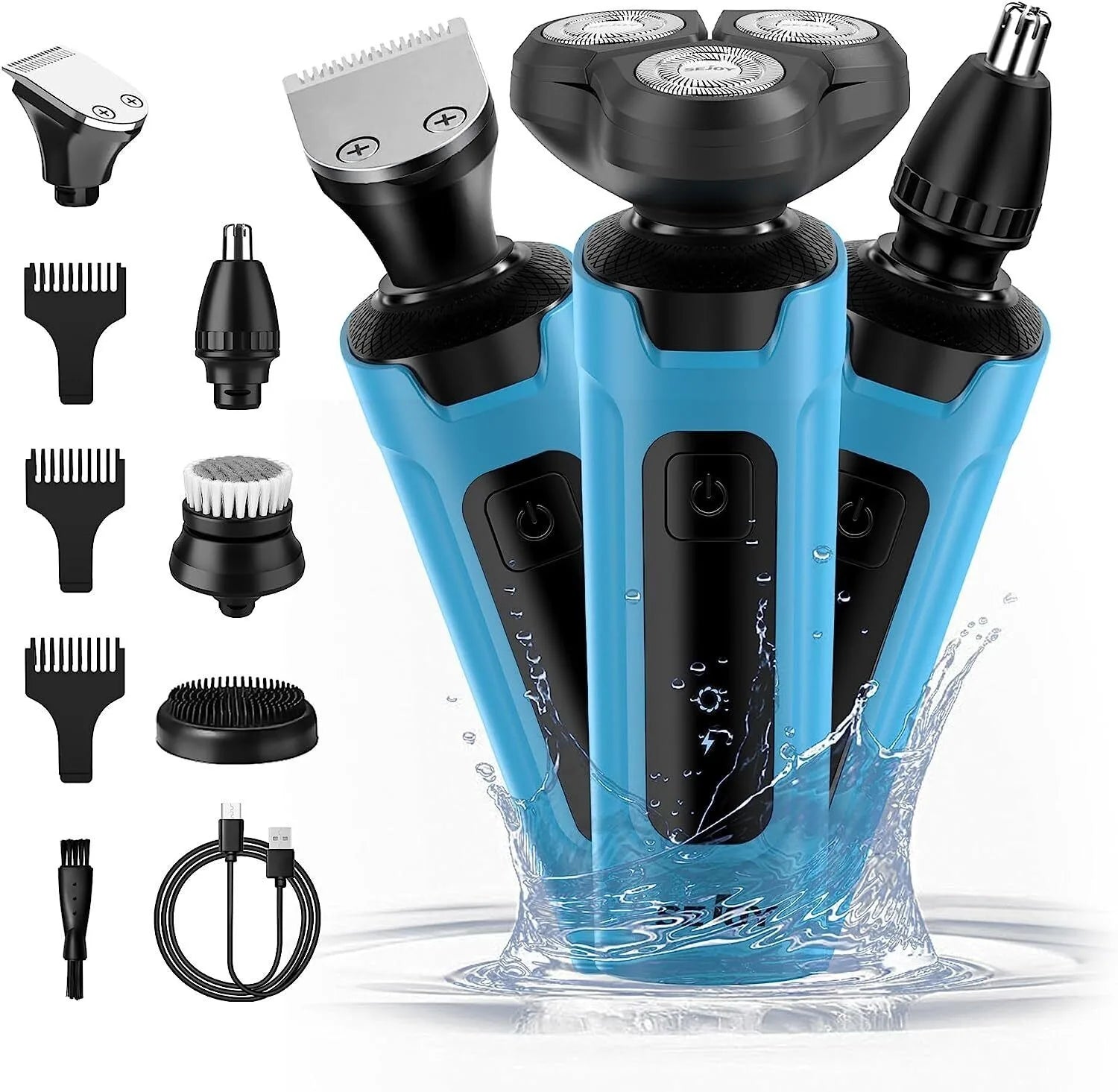 SEJOY 3 In 1 Multifunction Mens shaver