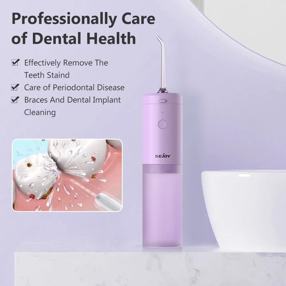 sejoy dental care water flosser