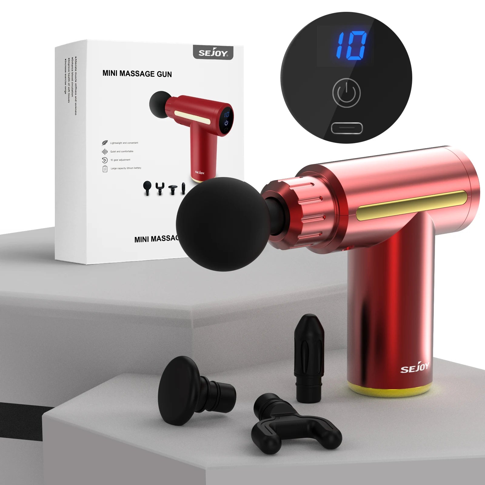 Sejoy Portable Fascia Gun Tissue