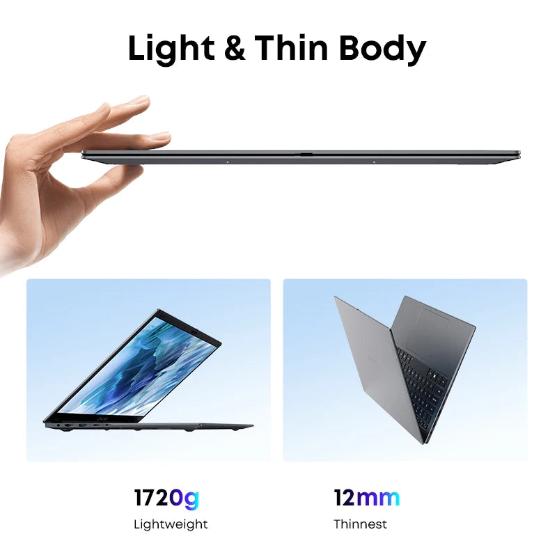 CHUWI GemiBook Plus Laptop 15.6" 12th Gen