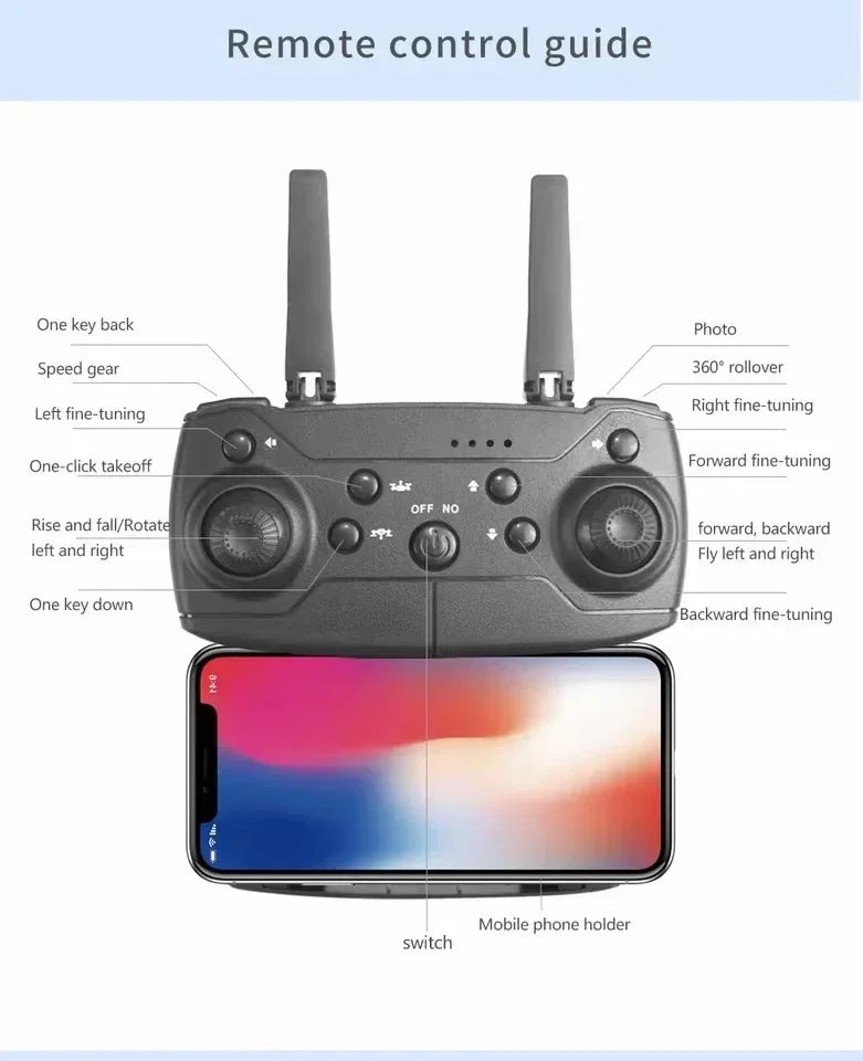 Drone PNA E88 4K Wide-Angle HD 1080P