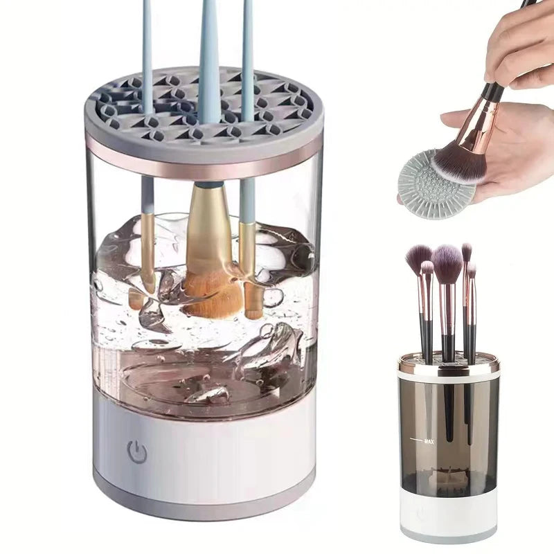 sonic makeup brush cleaner