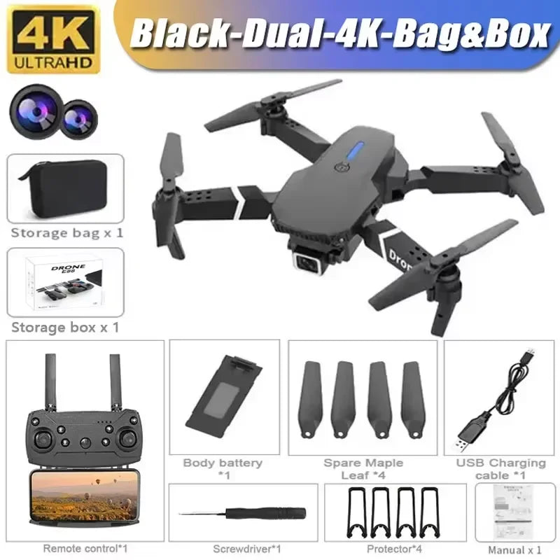 Drone PNA E88 4K Wide-Angle HD 1080P