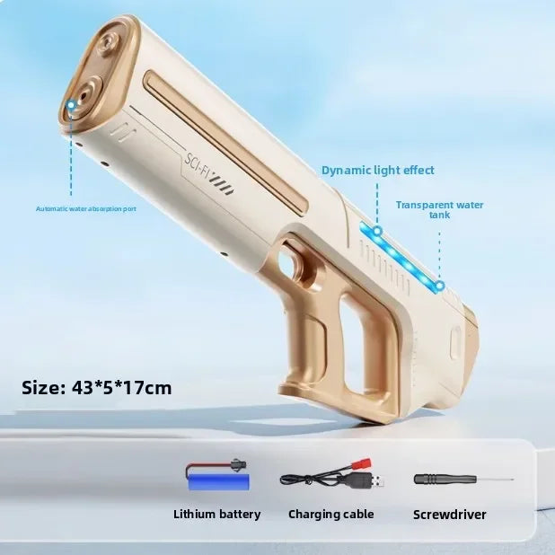 pulse, automated water gun