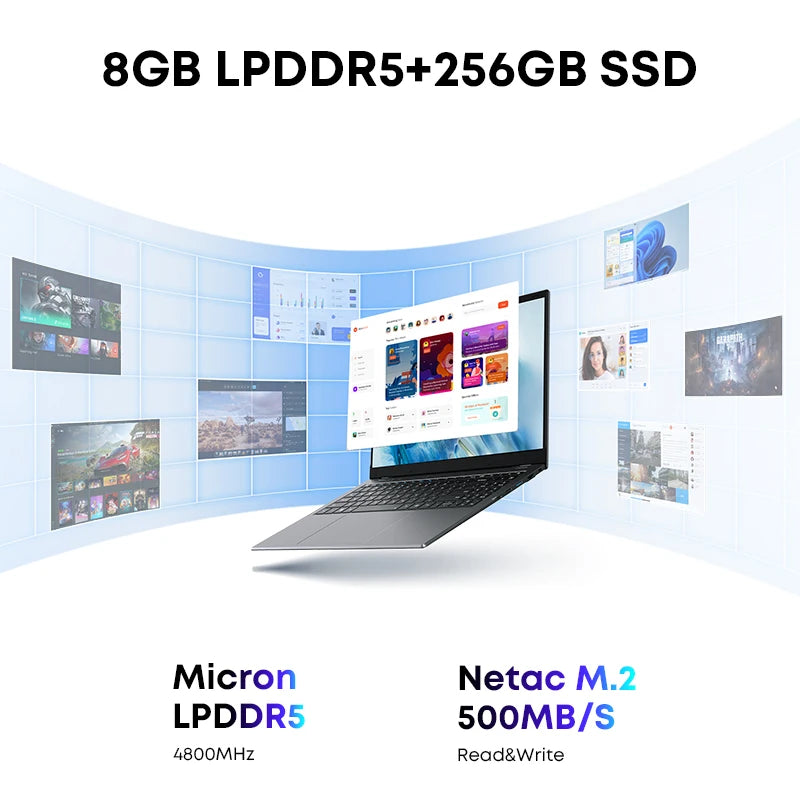 CHUWI GemiBook Plus Laptop 15.6" 12th Gen