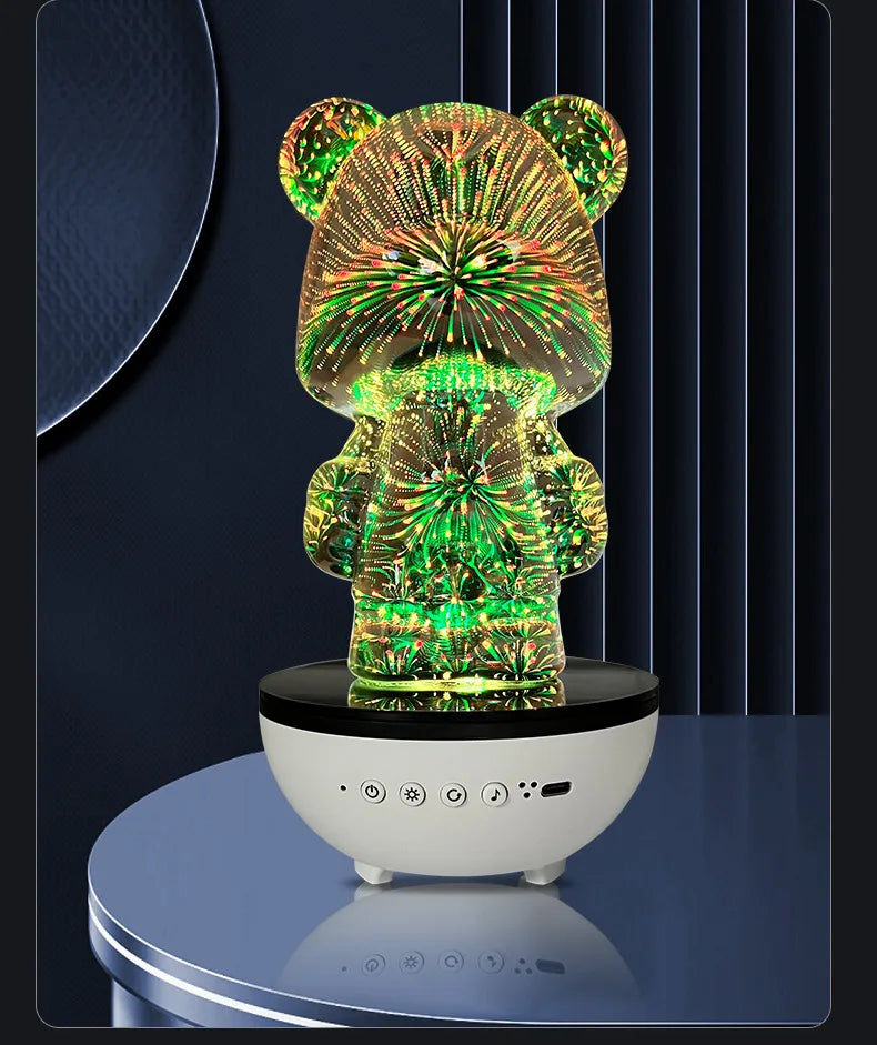MO&STAR Colourful Bluetooth Speaker Teddy Bear