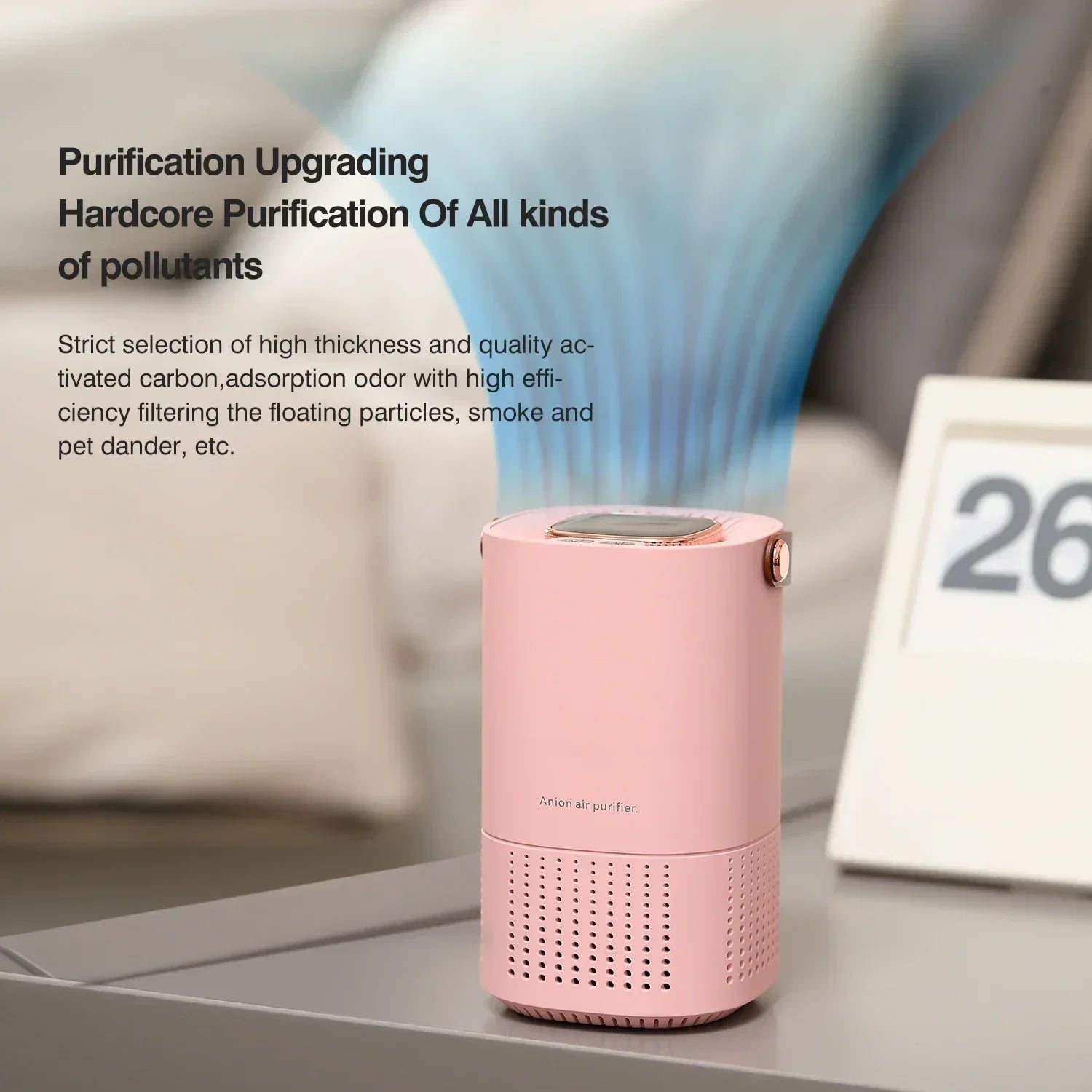 PDQ, Portable Air Purifier Ionizer