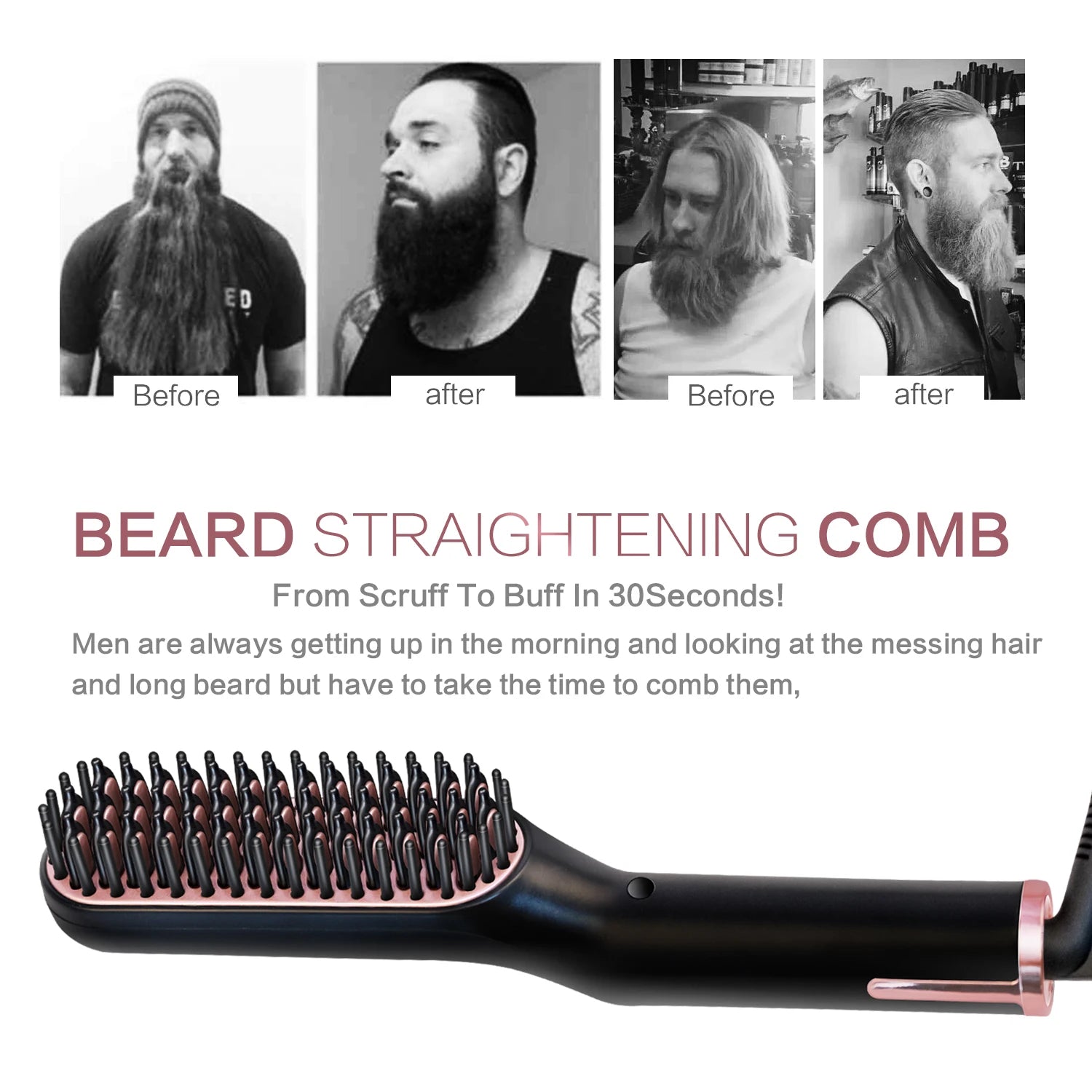UKLISS Hot Comb beard styler