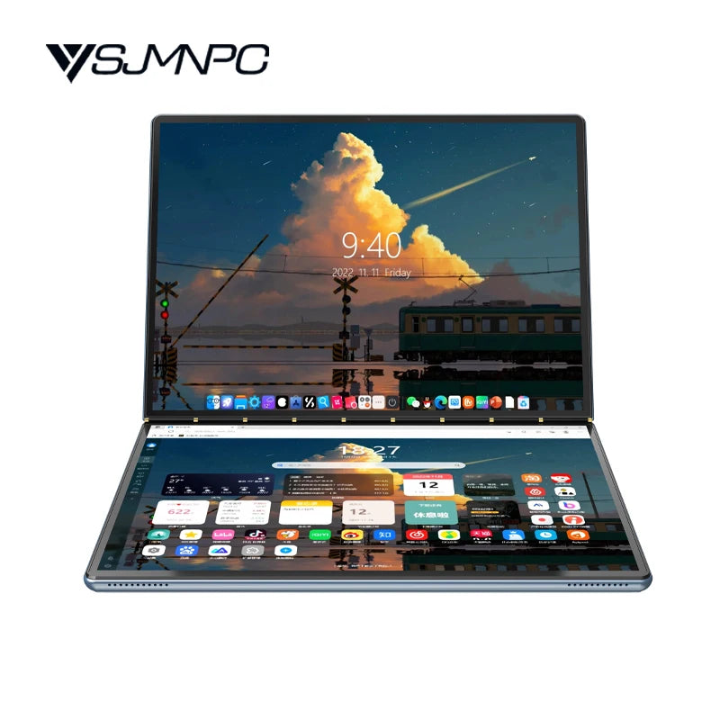 SJMNPC Dual Screen Laptop Touch Screen Windows 11